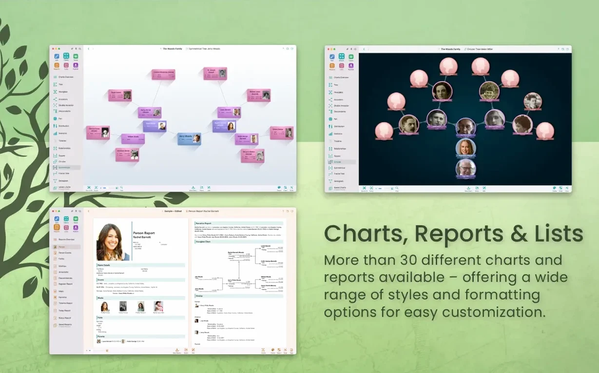 MacFamilyTree — closer look 4 MacFamilyTree view 4 on macOS