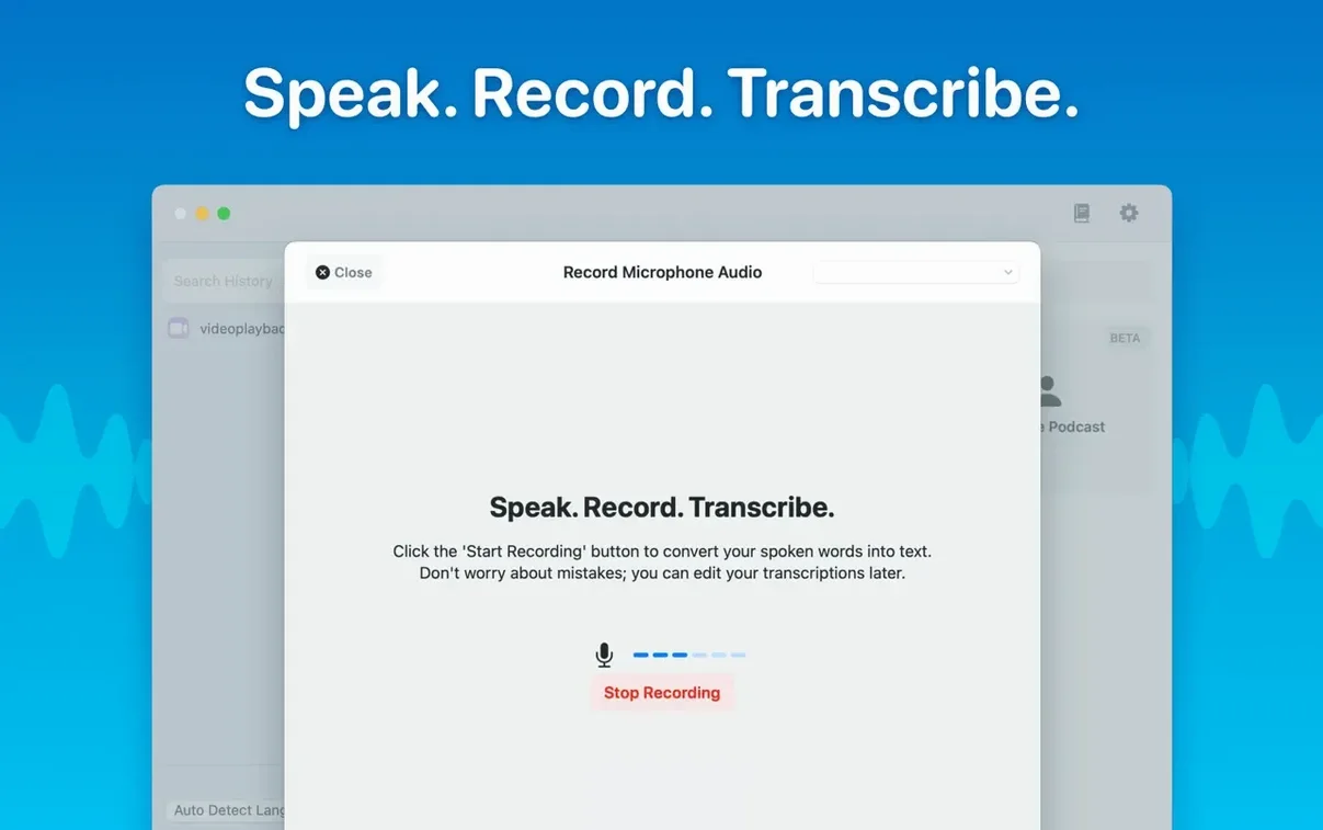 MacWhisper — closer look 4 MacWhisper view 4 on macOS