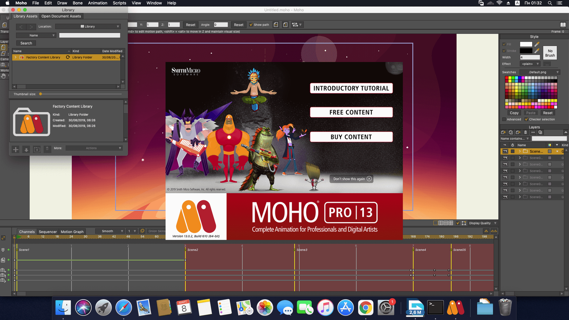 Moho Pro showcase 1 moho 14 crack, main view