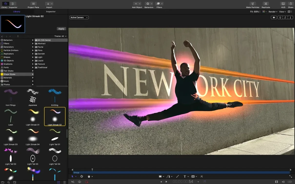 Motion — closer look 4 Motion view 4 on macOS