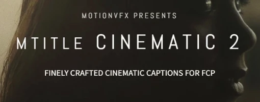 Motionvfx - mTitle Cinematic Dock icon