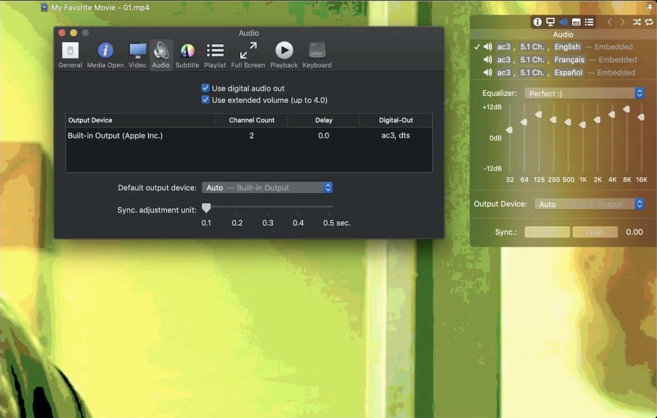 Movist Pro — closer look 3 Movist Pro view 3 on macOS