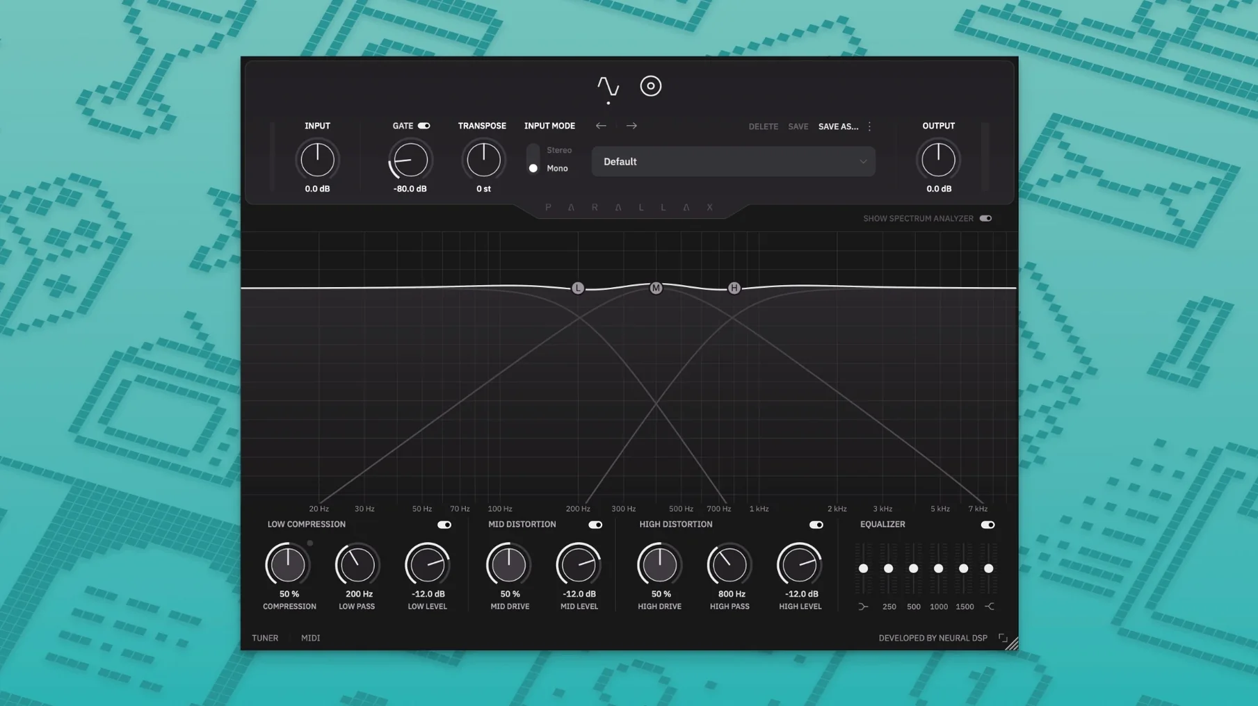 Neural DSP Parallax X — closer look 1 neural dsp flare — screen capture