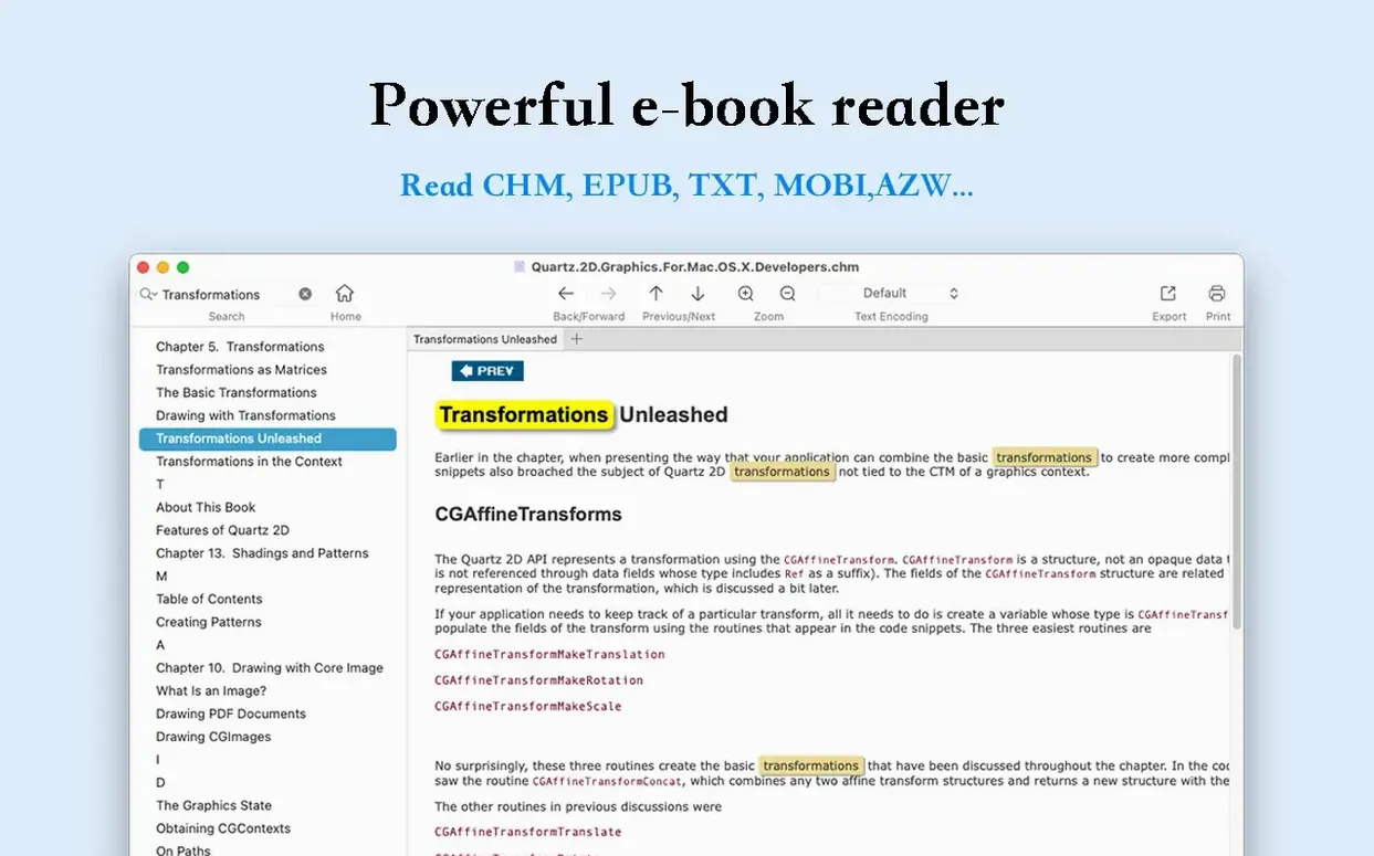 OmniReader Pro — closer look 2 OmniReader Pro view 2 on macOS