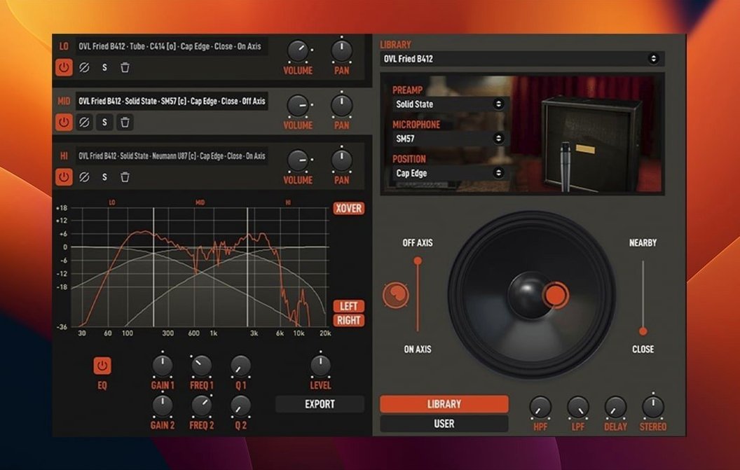 Overloud TH-U Premium — closer look 2 Overloud TH-U Premium view 2 on macOS