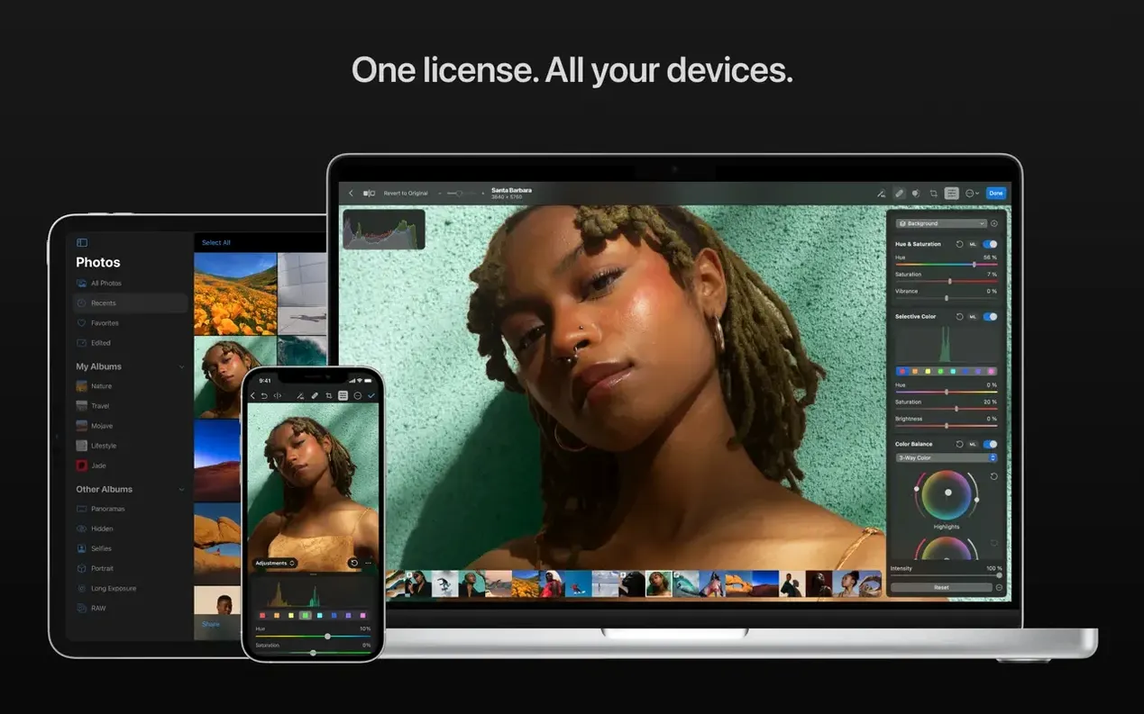 Photomator — closer look 3 Photomator view 3 on macOS