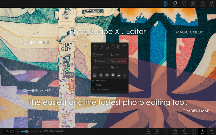 PhotoScape X Pro — closer look 1 photoscape torrent, main view