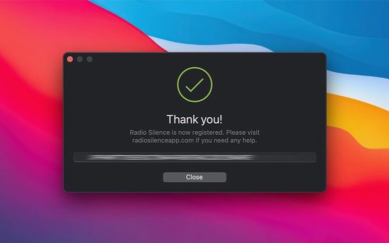 Radio Silence — closer look 4 Radio Silence view 4 on macOS