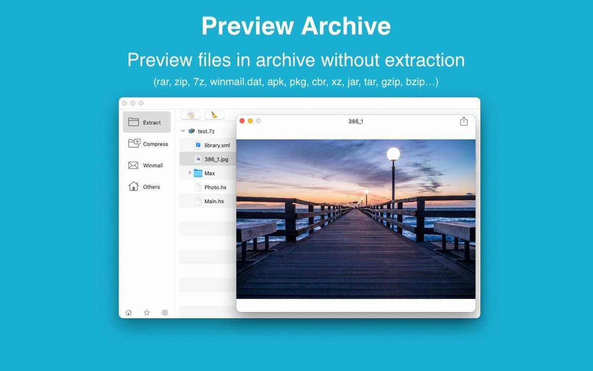 RAR Extractor showcase 2 RAR Extractor capture 2