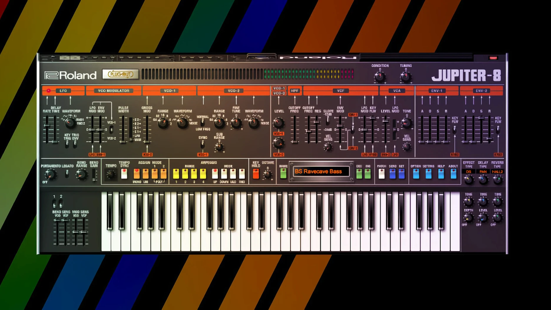 Roland Cloud Legendary Series showcase 1 roland cloud mac, main view