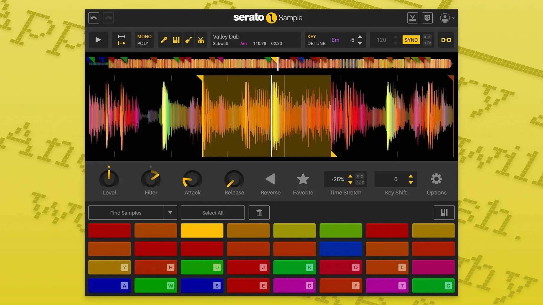 Serato Sample showcase 1 serato sample 2 mac crack — screen capture