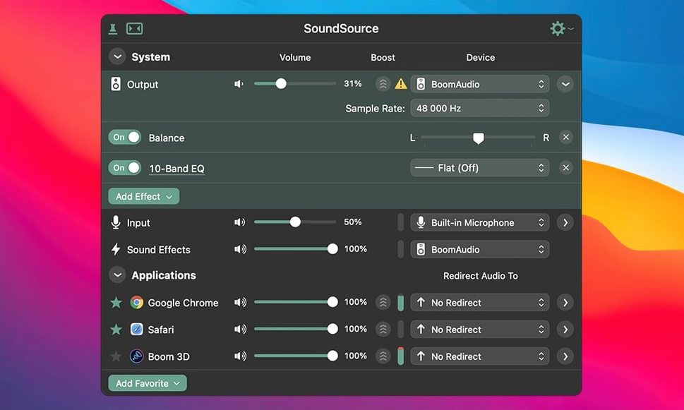 SoundSource showcase 3 SoundSource capture 3