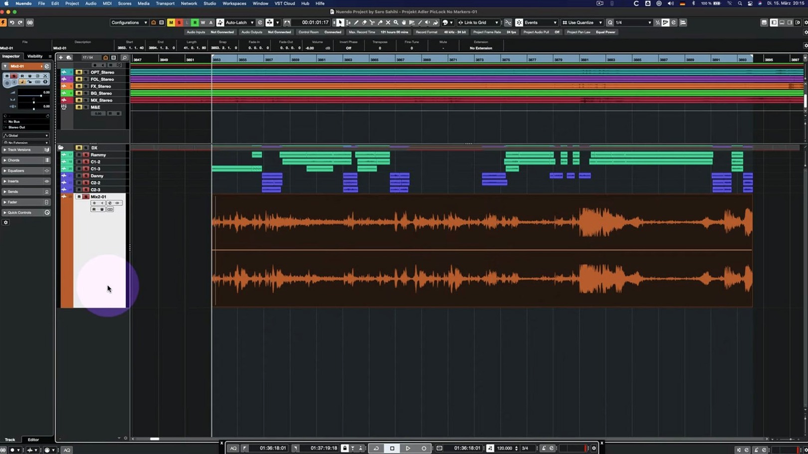 Steinberg Nuendo showcase 1 nuendo free download full version with crack — screen capture