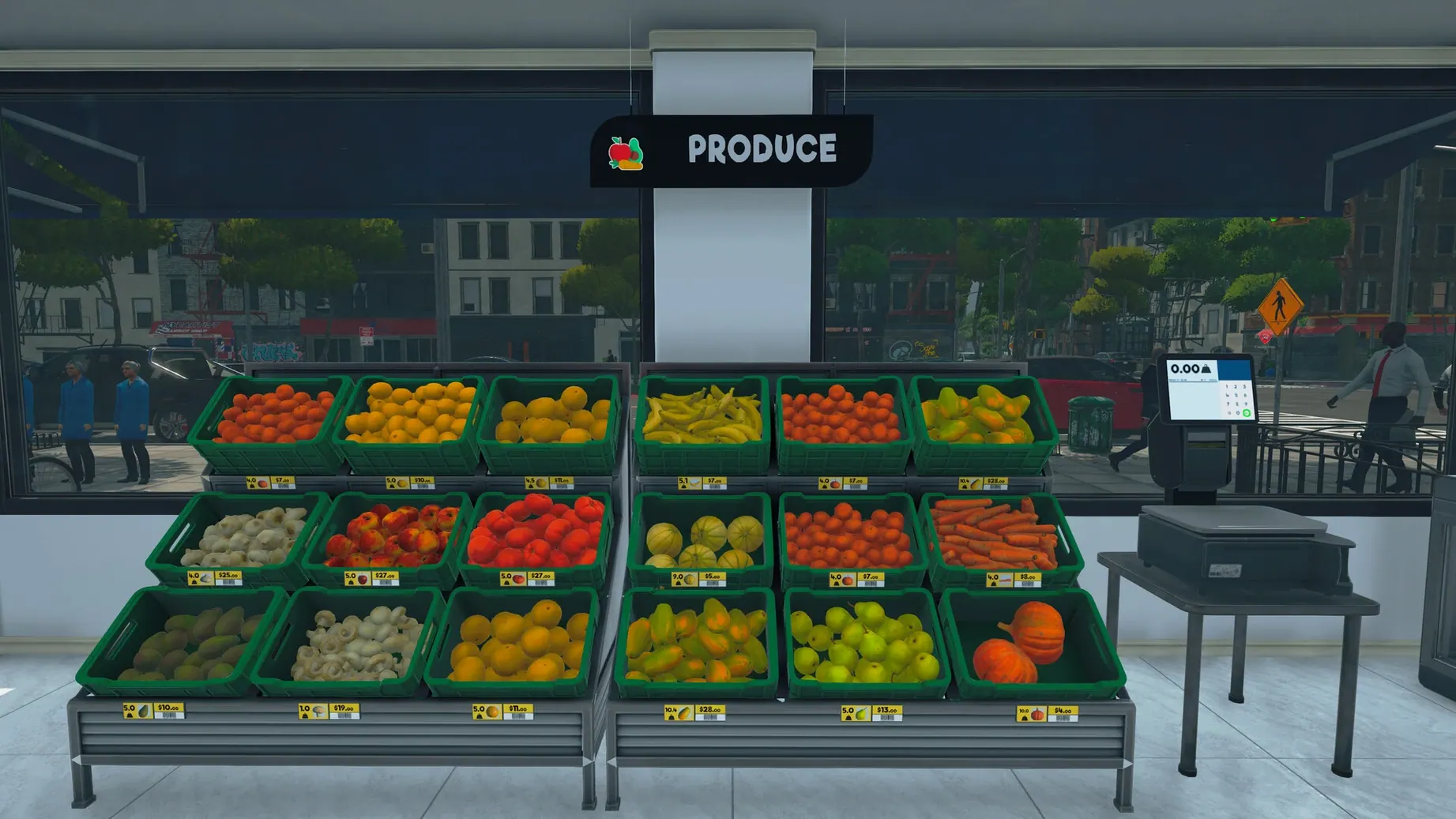 Supermarket Simulator — closer look 2 Supermarket Simulator view 2 on macOS