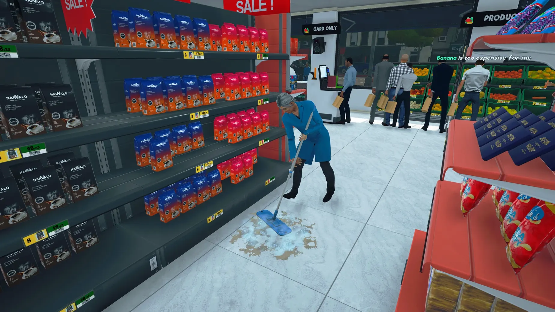 Supermarket Simulator — closer look 4 Supermarket Simulator view 4 on macOS