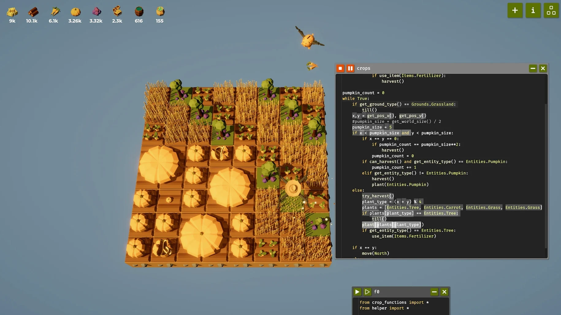 The Farmer Was Replaced — closer look 4 The Farmer Was Replaced view 4 on macOS