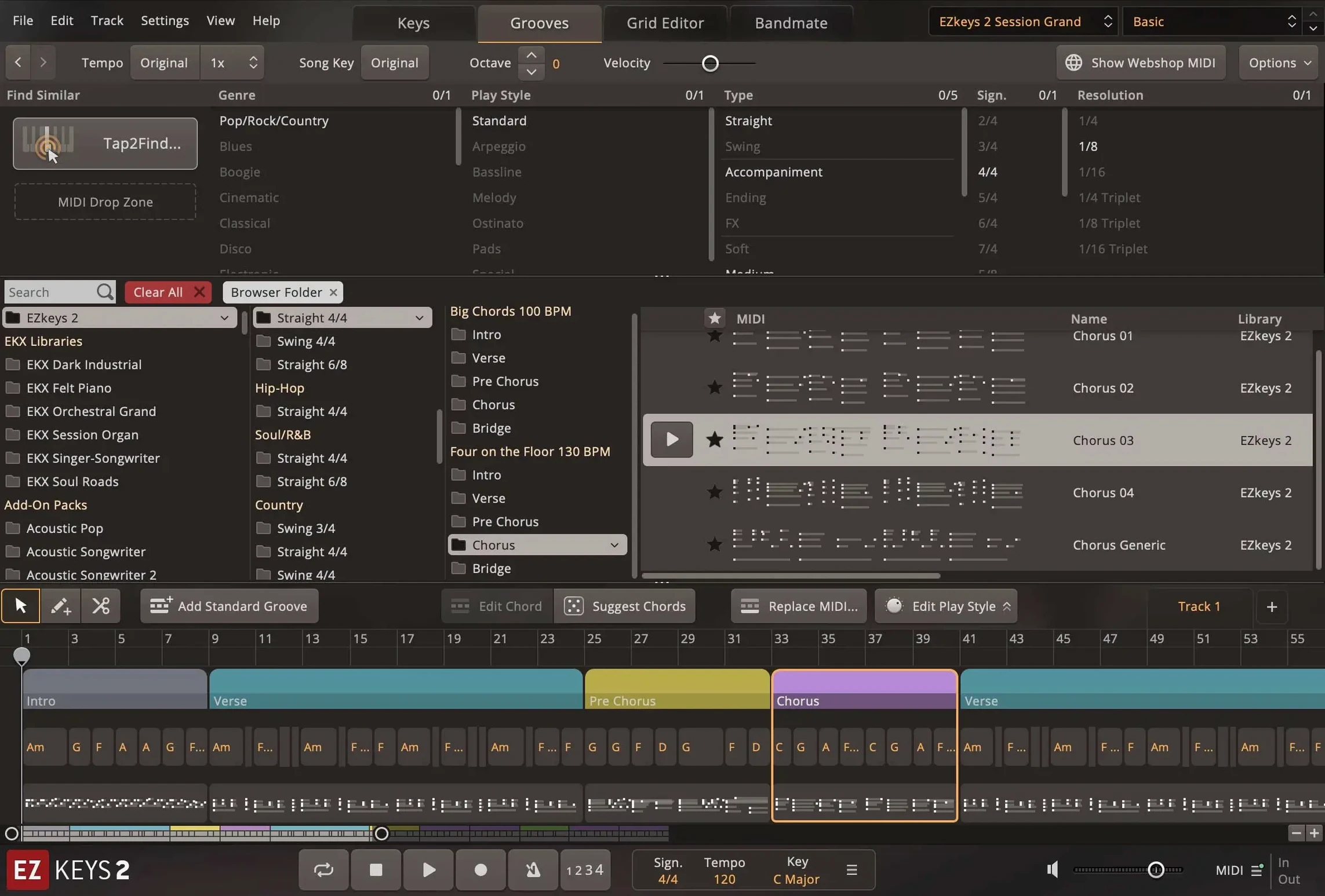 Toontrack EZkeys showcase 2 Toontrack EZkeys capture 2