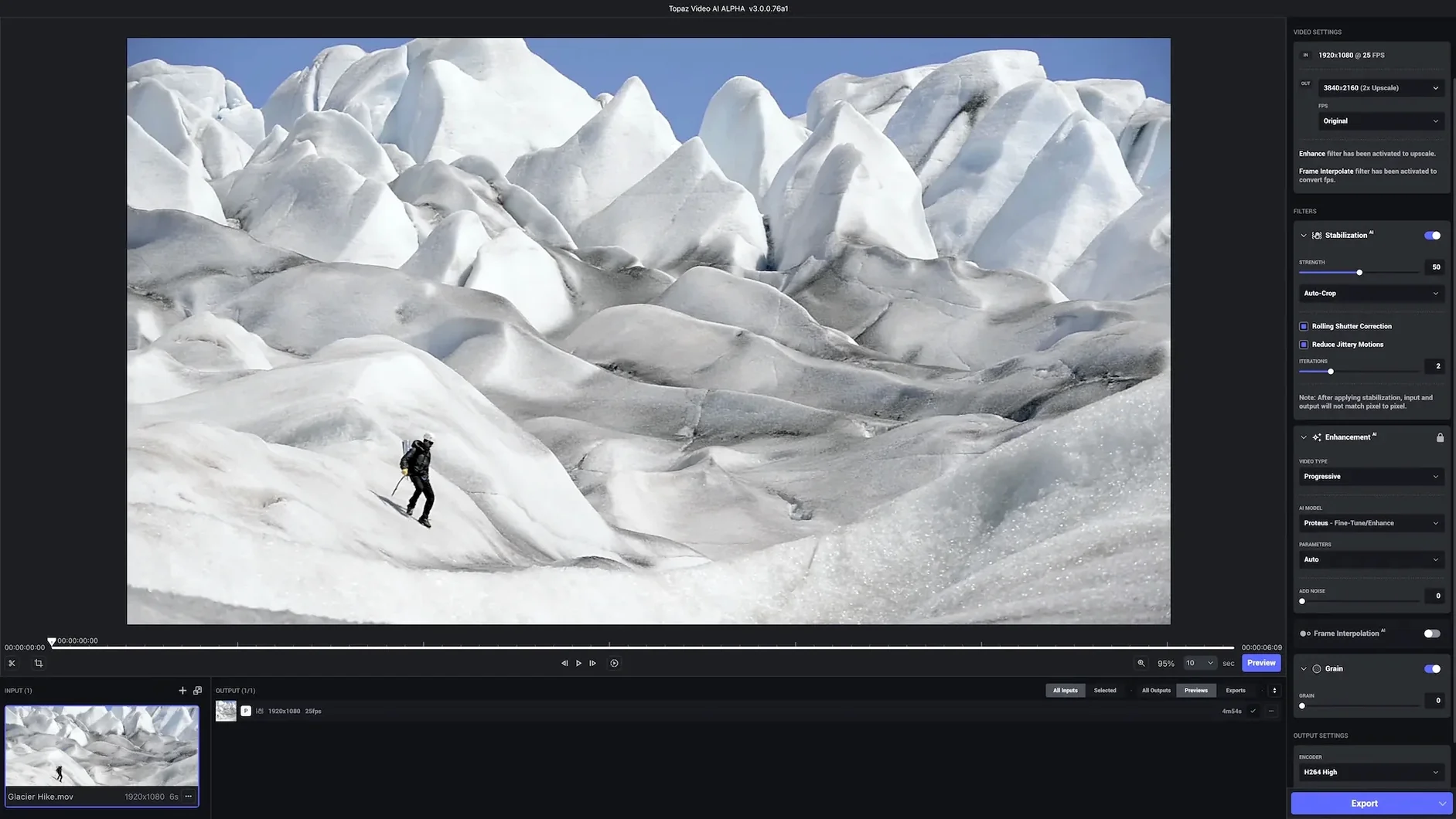 Topaz Video AI showcase 2 Topaz Video AI capture 2