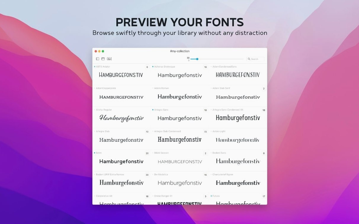 Typeface showcase 1 typeface torrent, main view