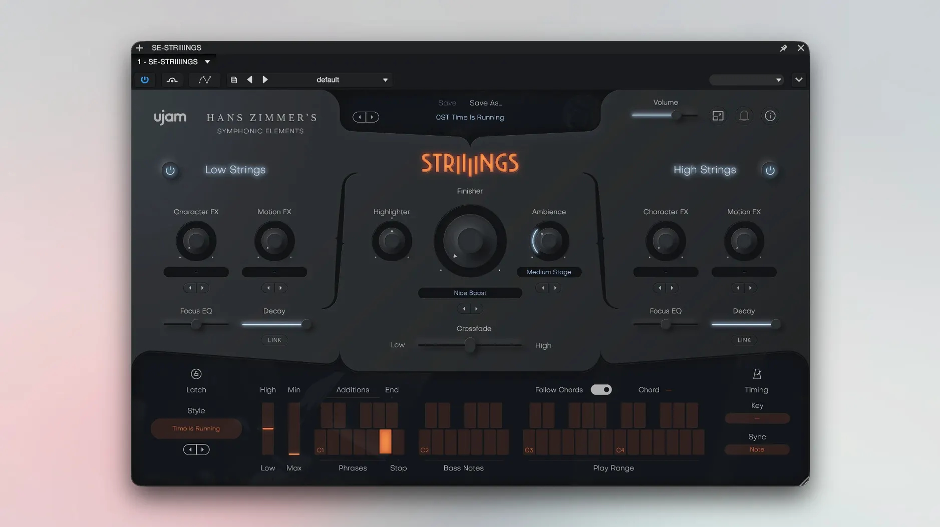 UJAM Symphonic Elements STRIIIINGS — closer look 1 ujam symphonic elements striiiings — screen capture