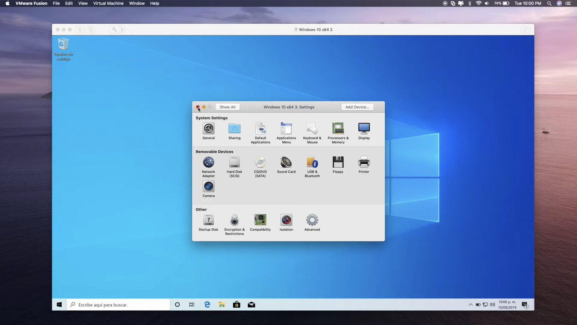 VMware Fusion Pro — closer look 4 VMware Fusion Pro view 4 on macOS
