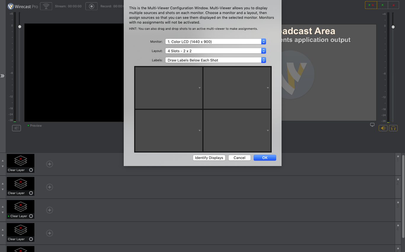 Wirecast Pro showcase 4 Wirecast Pro capture 4