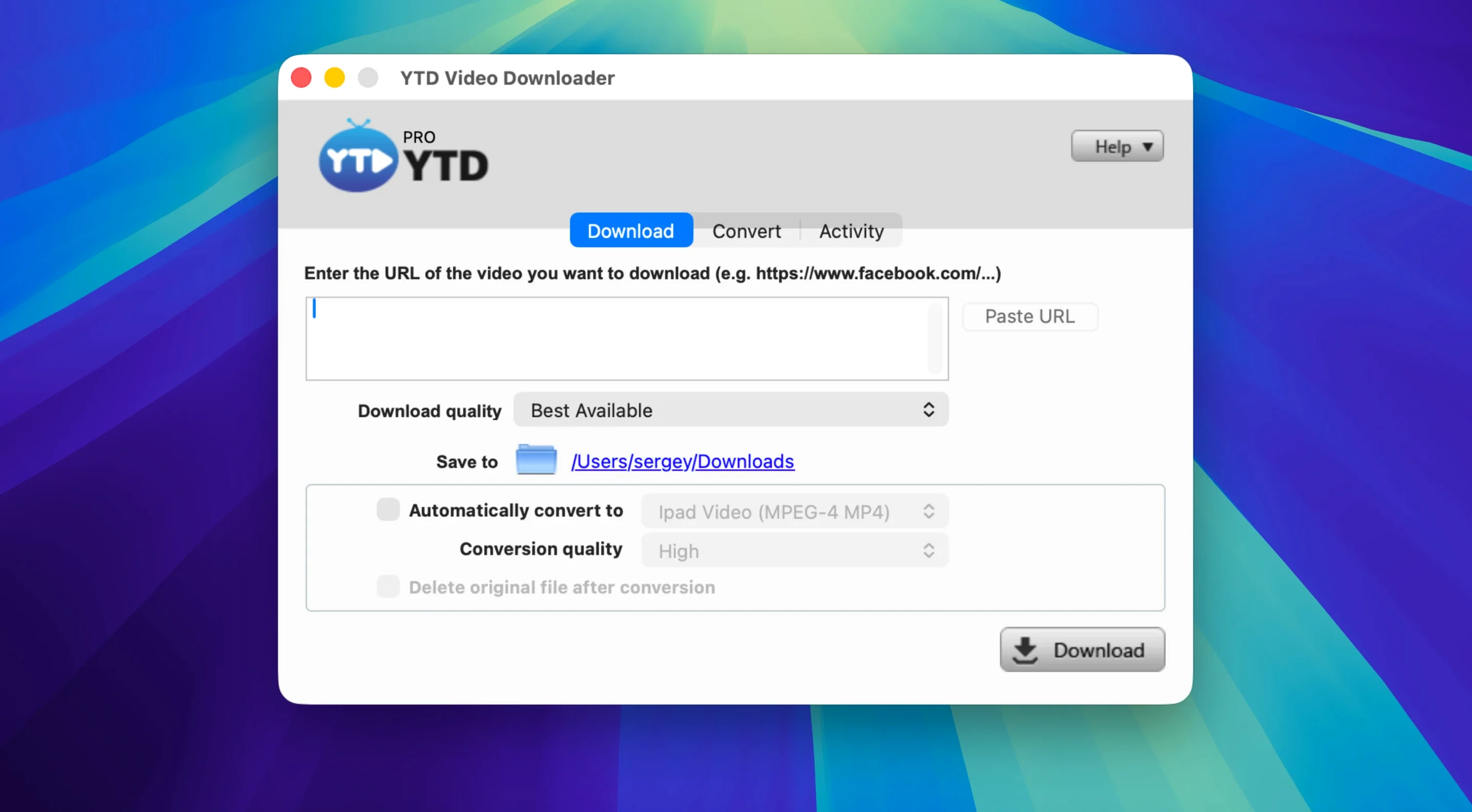 YTD Video Downloader PRO showcase 1 ytd torrent — screen capture
